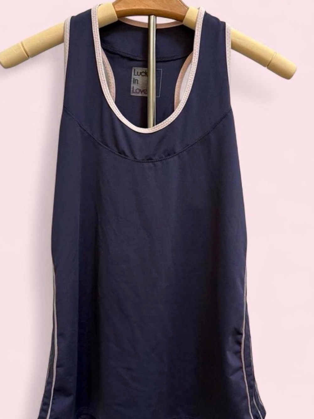 Dark Purple Athletic Tank Top